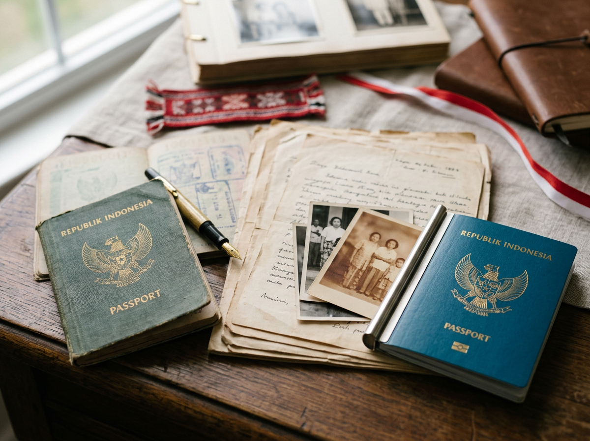 Dokumen lama dan paspor untuk pengurusan Visa Repatriasi 318